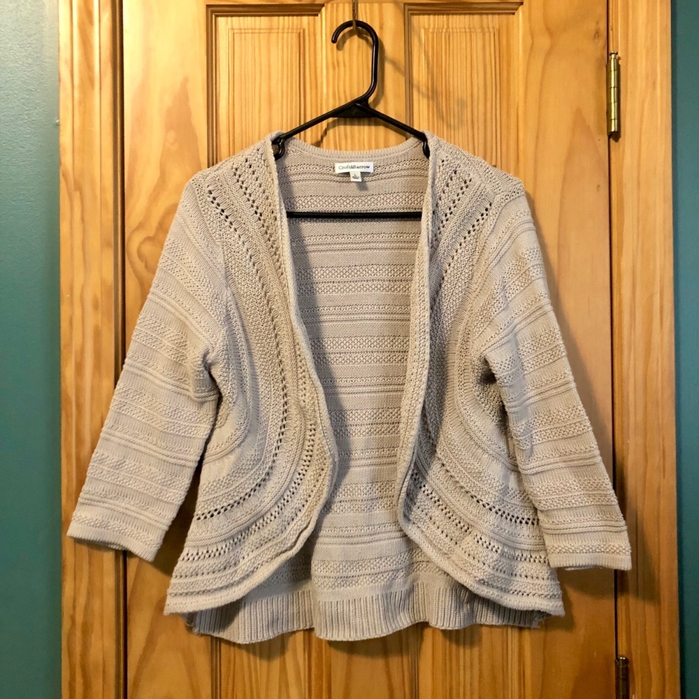 Croft & Barrow Knit Cardigan